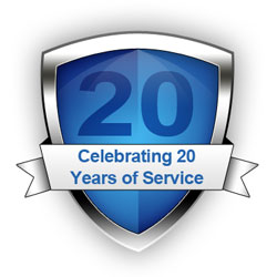 20 years of service